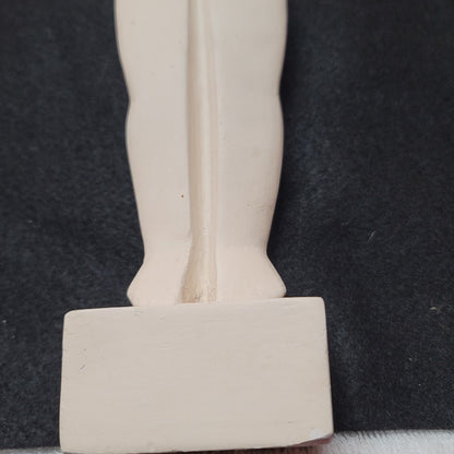Naxos Cycladic idol statue figurine art history museum replica large plaster