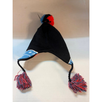 Under Armour Kids Shark Knit Winter Beanie Hat Fleece Lined Earflaps Pom