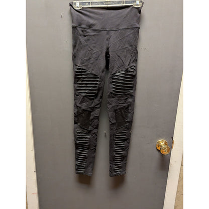 Alo Yoga Black Moto Leggings Women Size Small