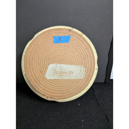 George Griffin Pottery, Sopchoppy Florida Handmade Art Pottery Plate 11"