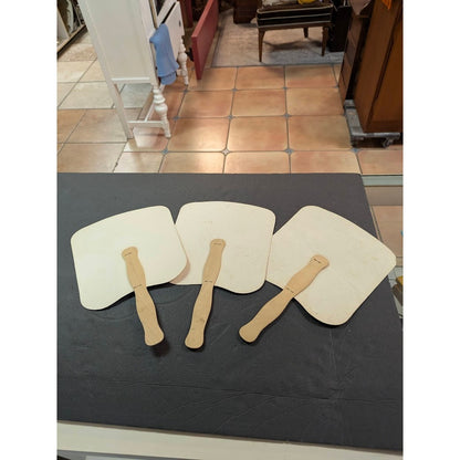1981 Alabama Band Fan Club Hand Fans Set of 3 Wildcountry Fort Payne Souvenir