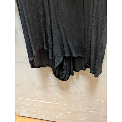 NWT Elan Black V-Neck Surplice Romper Size Medium