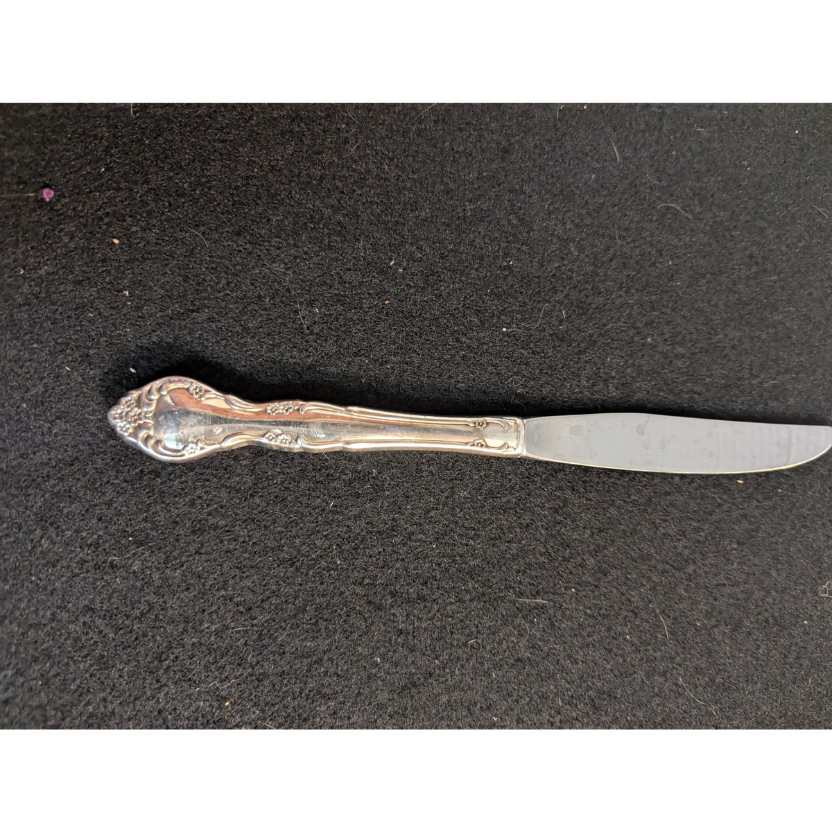 Vintage SET 6 kNIFE Community Affection Silverplate Flatware Replacement knives