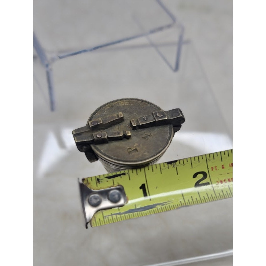 Antique Bronze Nesting Apothecary Cup Weights Set 17-19th Century Germany LOTH