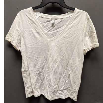BP. White V-Neck Short Sleeve Casual Tee Size Small NWT