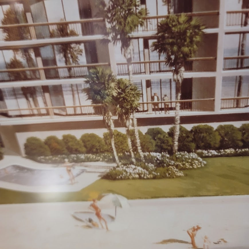 Vintage 1980s Architecture Rendering The Waterford Condo Jacksonville Florida