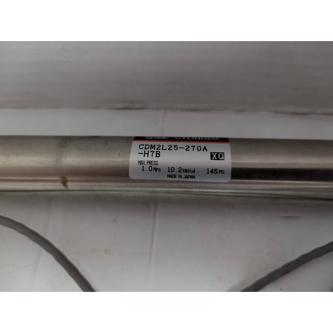New SMC Pneumatic Cylinder CDM2L25-170A-H7B Max Pressure 1.0 145 psi 10.2 kgf/cm