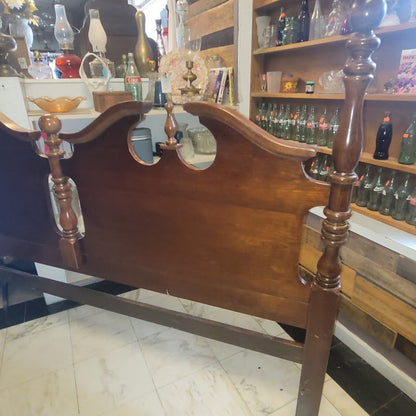 Secondhand Sandies: Traditional Colonial Early American Provincial King headboard