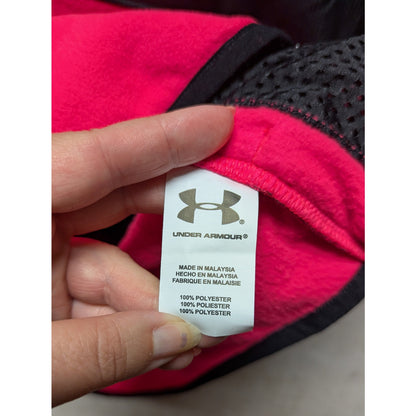 Under Armour Canyon Rim Microfleece Jacket Coldgear Pink Girls Kids Large NWT