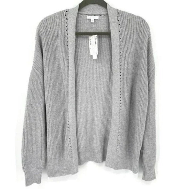 Abound Cardigan in Grey Light Heather NWT Size XS