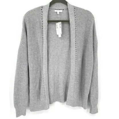 Abound Cardigan in Grey Light Heather NWT Size XS