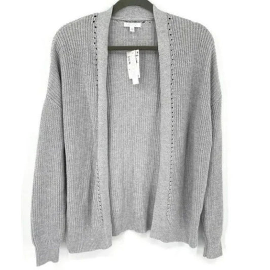 Abound Cardigan in Grey Light Heather NWT Size XS