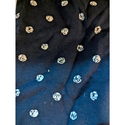 Splendid Baby Girls Navy Blue Floral Metallic Star Leggings Size 12-18 Months