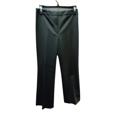 Alex Marie Classic Flat Front No Pockets Gray dress slacks Pants Career 2 Petite