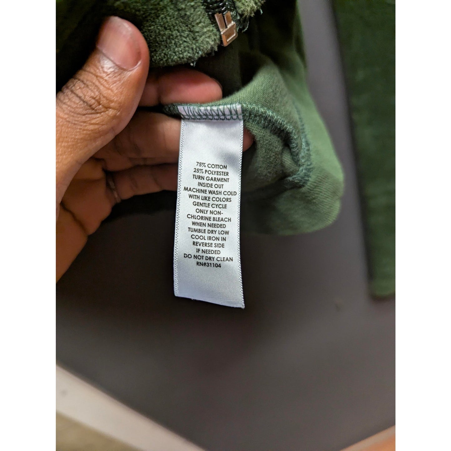 Vintage Kim Rogers Green Velour Tracksuit Set Zip Jacket Pants Y2K Lounge Medium