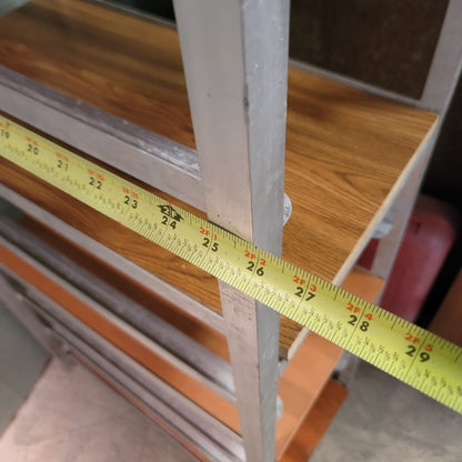 Secondhand Sandies: Metal Aluminum Rack Shelf