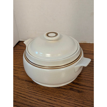 Vintage Woodberry Collection Dinnerware Serving Covered Casserole Tureen