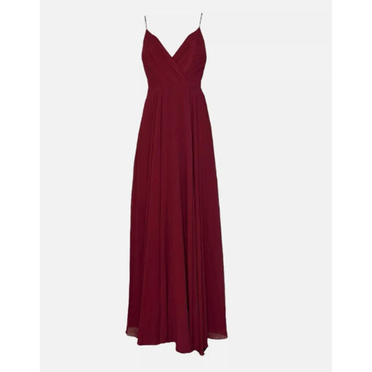 Lulus NEW All About Love Red Maxi Dress Size 2 Formal Sleeveless flowy