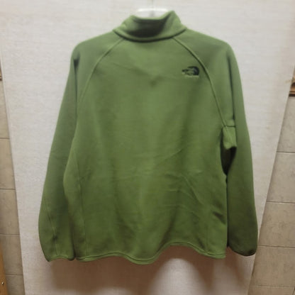 The North Face Green Long Sleeve Size XL Full Zip long Sleeve Fleece