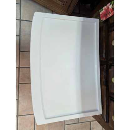 SECONDHAND SANDIES: 3 drawer clear plastic organizer stowaway dresser chest