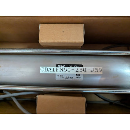 New SMC Pneumatic Cylinder CDA1FN50-250-J59 Max Pressure 1.0 145 psi 10.2 kgf/cm