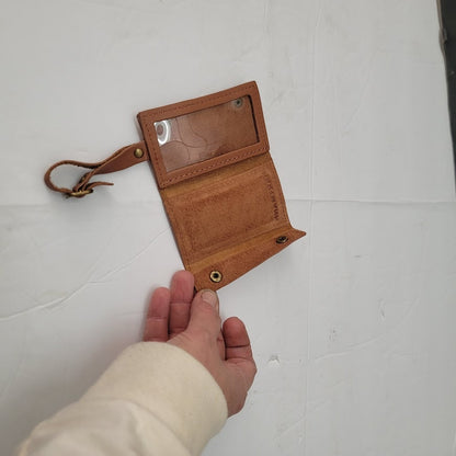 Vintage Hartmann Luggage Belting Leather ID Luggage Tag Identification suitcase