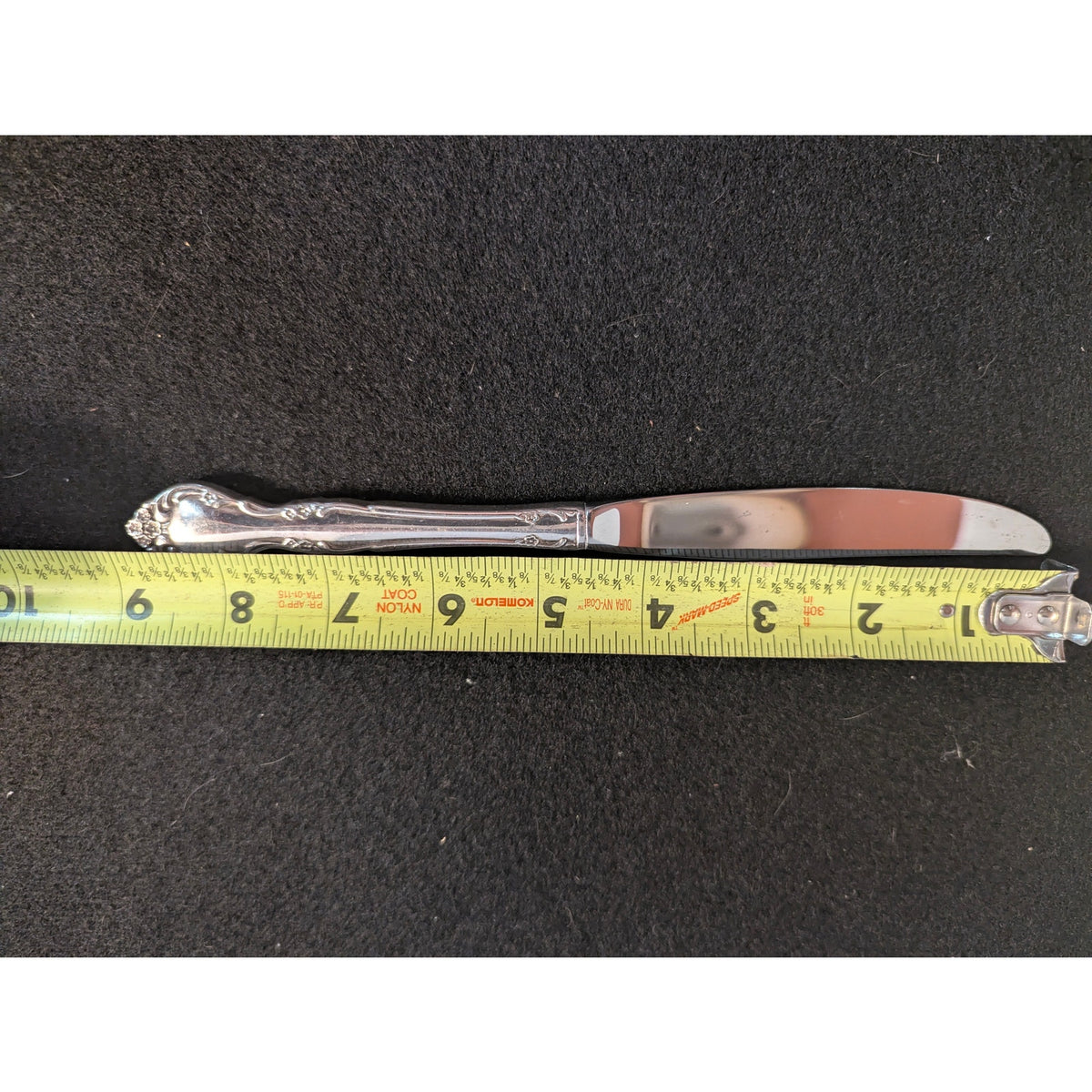Vintage SET 6 kNIFE Community Affection Silverplate Flatware Replacement knives