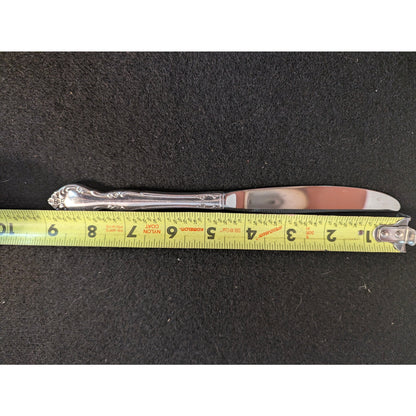 Vintage SET 6 kNIFE Community Affection Silverplate Flatware Replacement knives