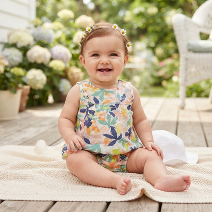 Carter's Baby Girls Floral Sleeveless Top and Bloomers Set 9 Months