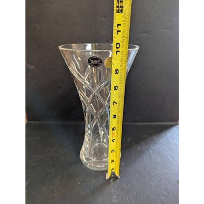 Vintage Prague Crystal, Made In The Czech Republic, 24 Percent Cut Lead Crystal