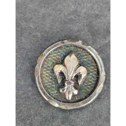 LOT TT of 10 Antique Vintage Victorian Brass Mixed Materials Buttons ESTATE FIND