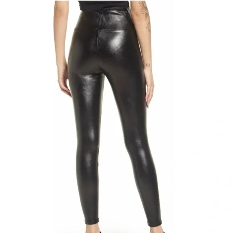 BP Faux Leather High Rise Skinny Leggings Pants Size Small in Black NWT