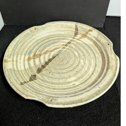 Griffin Pottery Sopchoppy Florida Handmade Art Pottery Plate 11"