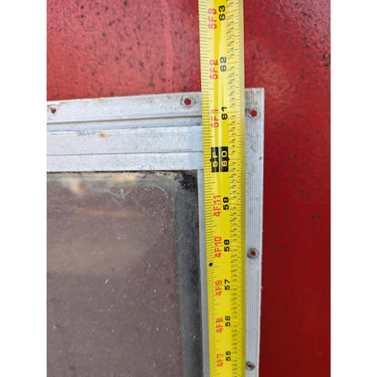 1976 Scotty Serro Camper ORIGINAL Window front double metal screen aluminum glas