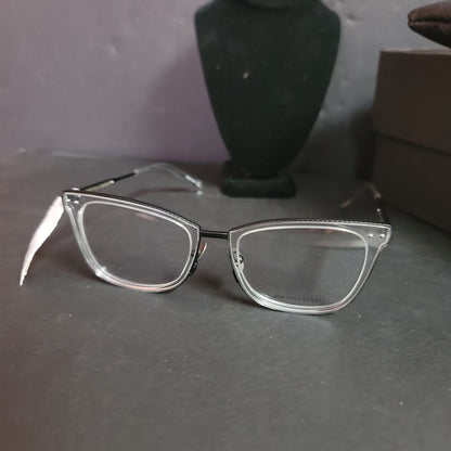 Bottega Veneta NEW BV00650 007 52/19-140 Bronze Clear Eyeglass Frames Pouch BOX