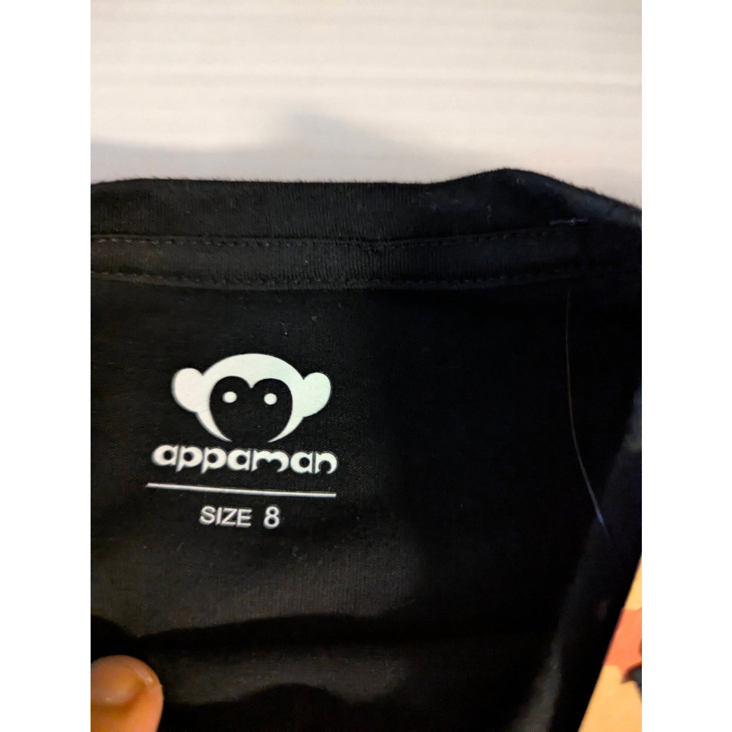 Appaman Boys Black "VOTE!" Graphic Short Sleeve T-Shirt Size 8 NWT