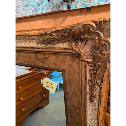 Secondhand Sandies: Large Ornate Mirror Gold Beveled 36x42