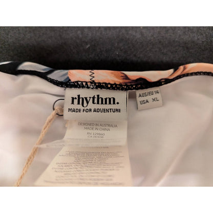 Rhythm 14 / XL Swimsuit bottoms Swim Floral South Pacific Cheeky Ruched back