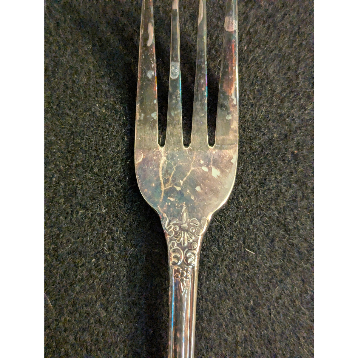 Vintage Ekco Eterna Lillianne Silverplate Dinner Forks Set of 4 Korea