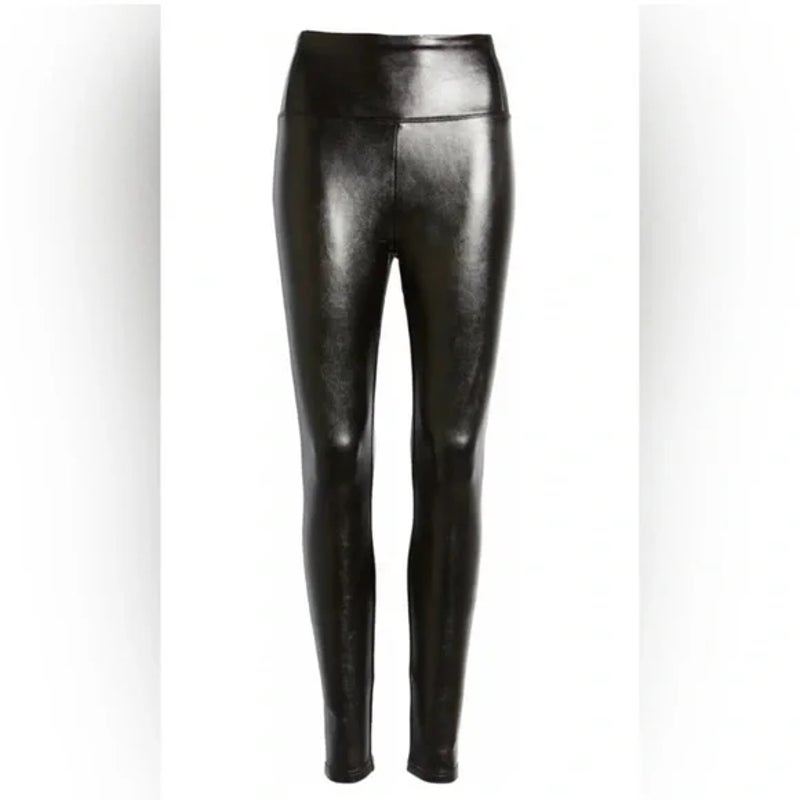 BP Faux Leather High Rise Skinny Leggings Pants Size Small in Black NWT