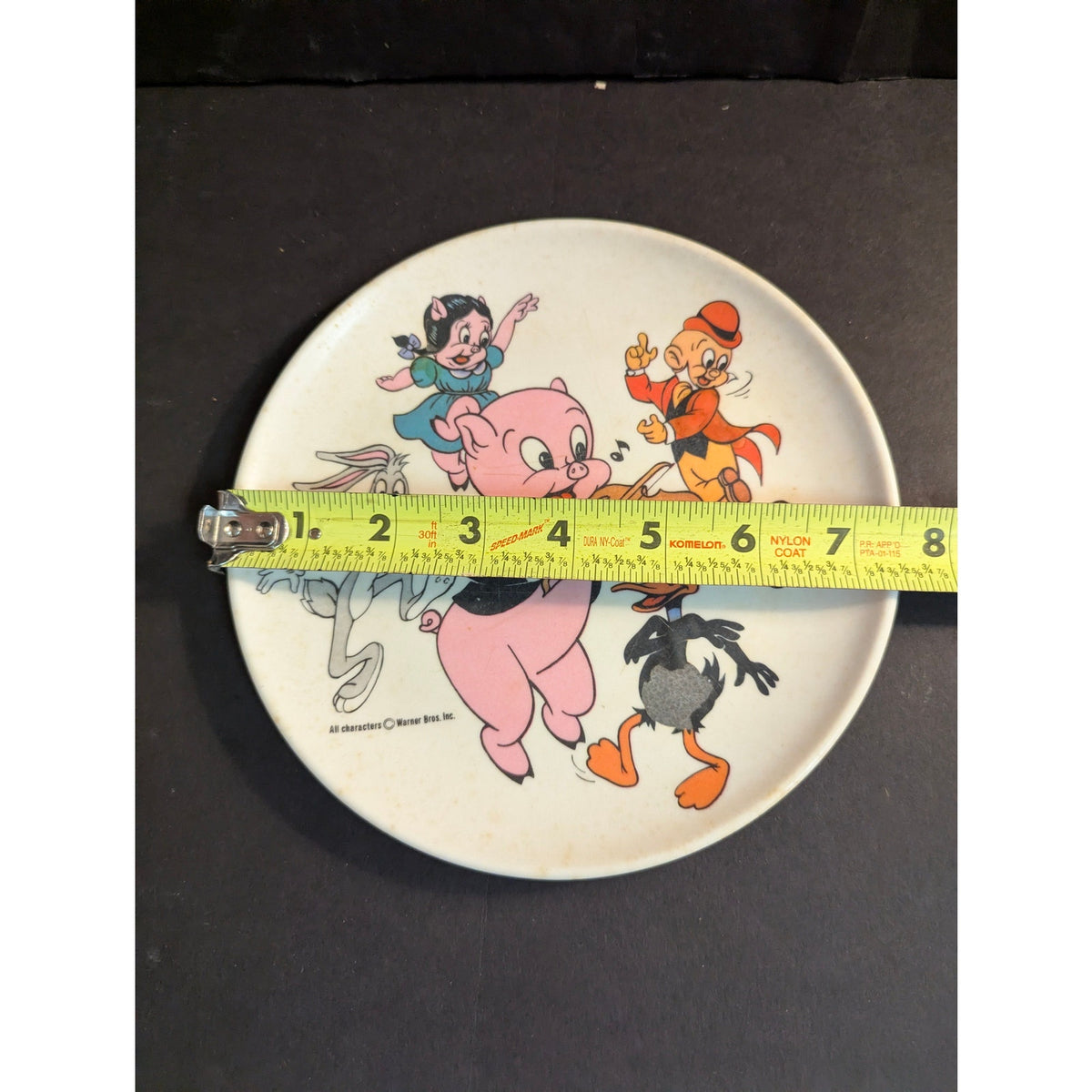 Vintage Lenox Ware Warner Bros Looney Tunes Melamine Plate St Louis MO