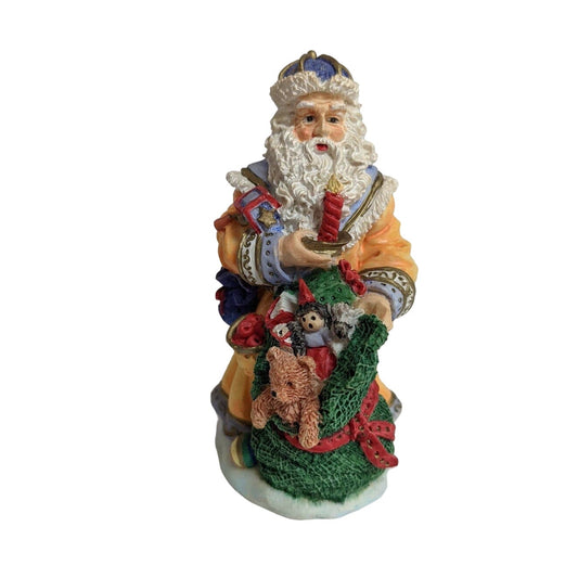 Bavarian Father Christmas Bronson Collectibles Vintage Christmas Decor Figurine