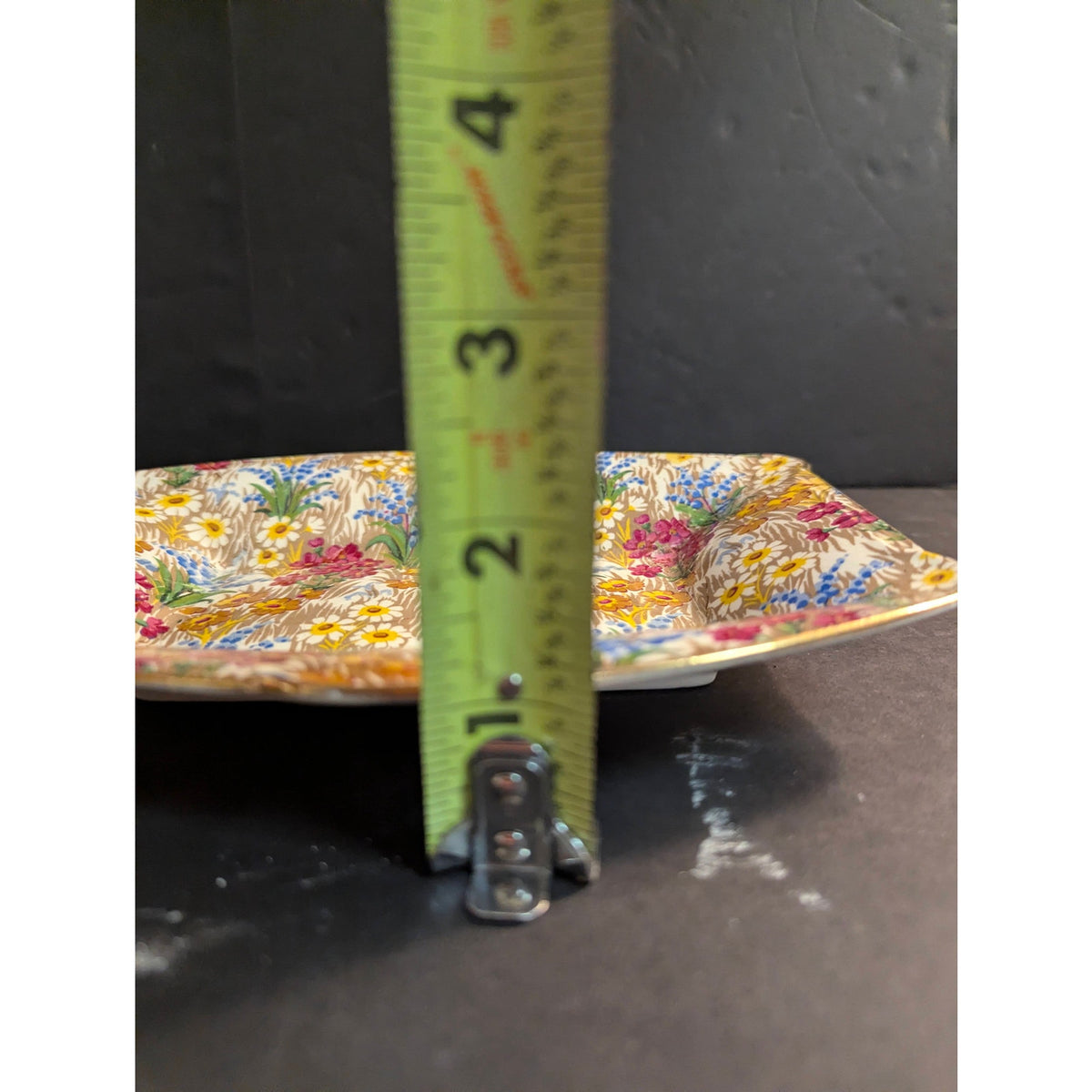 Vintage Royal Winton "Marguerite" Chintz Porcelain Serving Tray / Dish