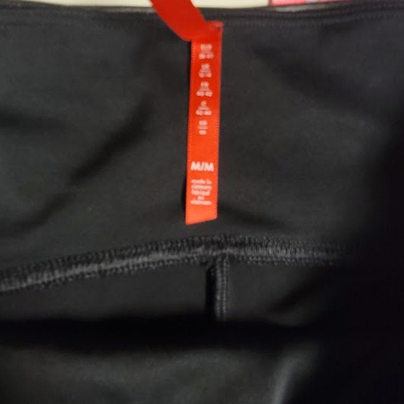 Spanx Faux Leather Leggings Black Medium High Rise Moto Chic Edgy
