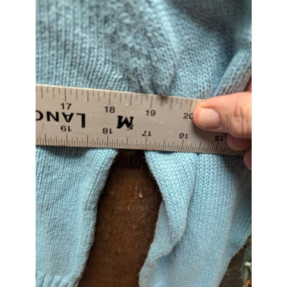 NWT Nordstrom Treasure & Bond Blue Pullover Cotton Blend Sweater xs EXTRA SMALL