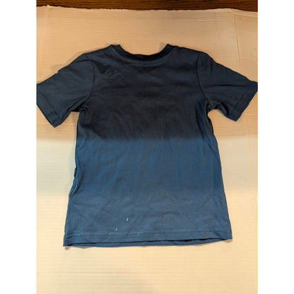 Joe Fresh Blue Ombre Toddler Pocket Tee Short Sleeve Cotton Crewneck T-Shirt 5