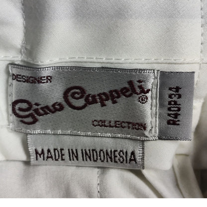 Vintage Rockabilly Suit Gino Cappeli 40R Jacket cuffed Trouser Pant Polyester
