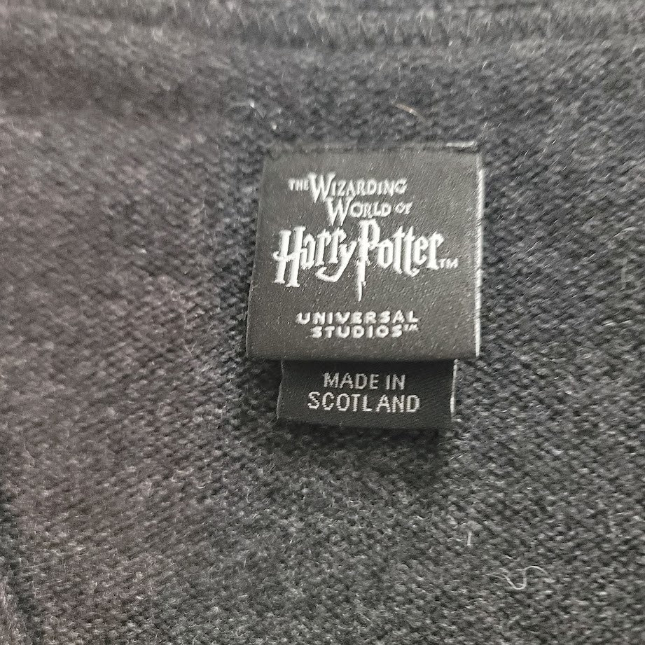 Lochaven of Scotland Medium Grey Wool Harry Potter Gryffindor Cardigan