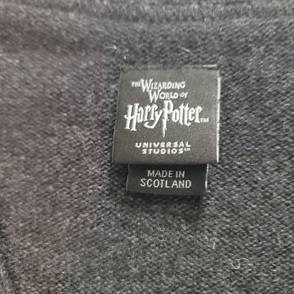 Lochaven of Scotland Medium Grey Wool Harry Potter Gryffindor Cardigan