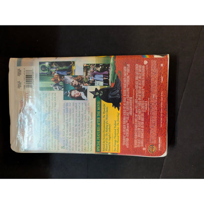 Vintage The Wizard of Oz Warner Home Video Clamshell VHS Tape Classic Movie